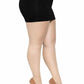 Leg Avenue Backseam Sheer Pantyhose - 1x-2x - Nude