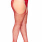 Leg Avenue Crystalized Fishnet Suspender Pantyhose