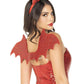 Leg Avenue Devil Kit Rhinestone Devil Wings and Horn Headband