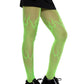 Leg Avenue Flame Net Tights - Neon Green - One Size