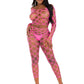 Leg Avenue Hardcore Net Crop Top and Footless Tights