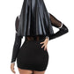 Leg Avenue Holy Hottie Set Boned Garter Dress with Cross Accents and Nun Habit