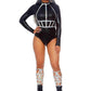 Leg Avenue Iridescent Studded Vinyl Body Harness
