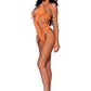 Leg Avenue Lace Cut Out Strappy Bodysuit