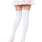 Leg Avenue Nylon Stocking with Stripe