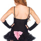 Leg Avenue Pretty Kitty Accessory Kit - Black - One Size - 3 Piece
