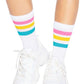 Leg Avenue Pride Crew Socks Pansexual