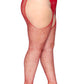 Leg Avenue Rhinestone Fishnet Stockings
