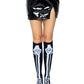 Leg Avenue Skeleton Over The Knee Socks