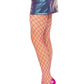 Leg Avenue Spandex Diamond Panty Hose - Magenta - One Size