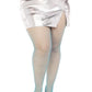Leg Avenue Spandex Industrial Net Tights - 1x-2x - Neon Blue