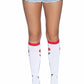 Leg Avenue Weiner Dog Knee Highs - Multicolor - One Size