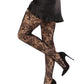 Wild Rose Net Tights - Black - One Size