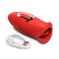Lickgasm Kiss and Tell Mini Kissing Vibrating Rechargeable Silicone Clitoral Stimulator