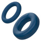 Link Up Optimum Rechargeable Silicone Cock Ring - Blue