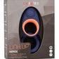 Link Up Verge Silicone Vibrating Cock Ring - Blue/Multicolor/Pink