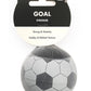 Linx Goal Stroker Ball Masturbator - Black/Clear