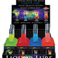Liquor Lube Water Based Flavored Personal Lubricant Assorted Flavors - 16 Each Per Display