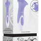 Lix and Kisses Rechargeable Silicone Clitoral Stimulator - Purple