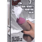 Loadz Dual Density Squirting Dildo - Chocolate - 7in