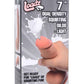 Loadz Dual Density Squirting Dildo - Vanilla - 7in