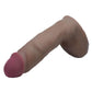 Loadz Dual Density Squirting Dildo - Chocolate - 8in