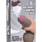 Loadz Dual Density Squirting Dildo - Chocolate - 8in