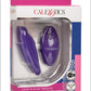 Calexotics Lock-N-Play Silicone Rechargeable Panty Vibe - Purple