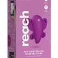 Love Distance Reach App Controlled Rechargeable Silicone Wearable Vibrator - Pink/Rose