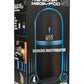 Lovebotz The Milker Mega-Pod Sucking Rechargeable Masturbator - Black/Clear