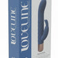 Loveline Devotion Silicone Rechargeable 10 Speed Mini Rabbit - Blue