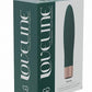 Loveline Fame Silicone Rechargeable 10 Speed Mini Vibrator - Forest - Green
