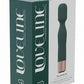 Loveline Glamour Silicone Rechargeable 10 Speed Mini Wand - Forest - Green