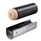 Lovense Solace Pro Rechargeable App Compatible Stroker - Black/Silver