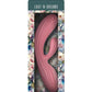 Lust-N-Dreams Samba Rechargeable Silicone Rabbit Vibrator - Pink
