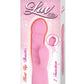 Luv Heat Up Thruster Rechargeable Silicone Vibrator - Pink