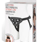Lux Fetish Beginners Strap-On Harness Adjustable - Black