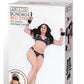 Lux Fetish Bondage Bed Strap - Black - 2 Piece Set