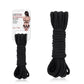 Lux Fetish Bondage Rope - Black - 5m