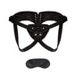 Lux Fetish Diamond Velvet Strap-On Corset Adjustable