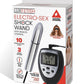 Lux Fetish Electro Sex Shock Wand with Remote Control - Black/Silver
