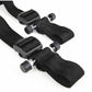 Lux Fetish Over The Door Cross with 4 Universal Soft Restraint Cuffs