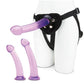 Lux Fetish Size Up Dildo and Harness Pegging Training