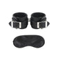 Lux Fetish Unisex Leatherette Cuffs Adjustable