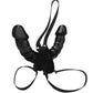 Lux Fetixh Vibrating Pleasure For 2 Double-Ended Strap-On