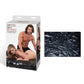 Lux Fetish Vinyl Bed Sheet Black California King Size