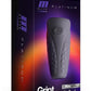 M Elite Platinum Gript Silicone Dual End Masturbator - Black