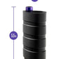 M Elite Platinum Strok Rechargeable Silicone Dual End Pussy Masturbator