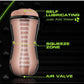 M For Men Soft and Wet Self Lubricating Masturbator Cup Ridge - Pussy