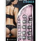 M For Men Super Stroker Masturbator - Clear/Pink